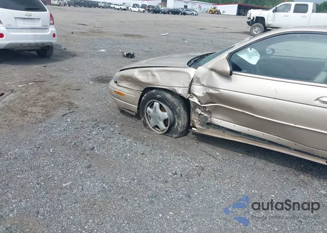 1999 Chevrolet Monte Carlo Ls from USA, damaged, VIN 2G1WW12M2X9163157